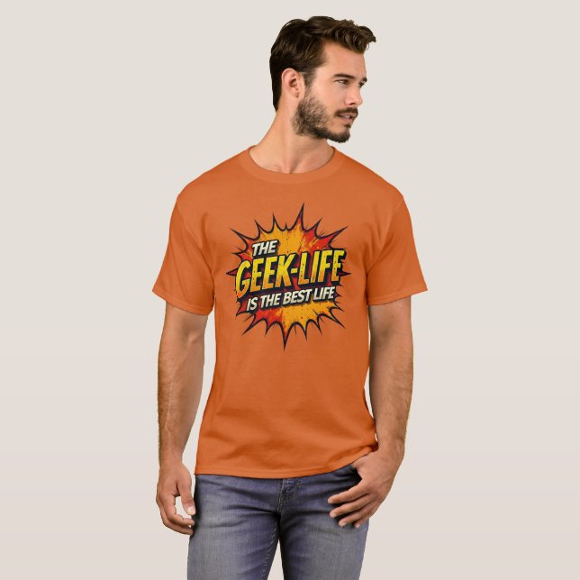 Das griechische Leben ist das beste Leben T-Shirt (Vorne ganz)