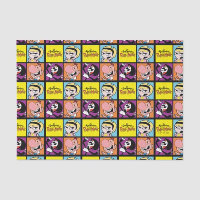 Das grimmige Abenteuer der Billy & Mandy Art Seidenpapier (Vorderseite)