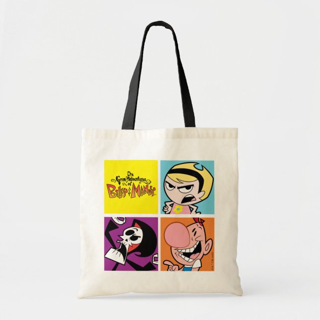 Das grimmige Abenteuer der Billy & Mandy Art Tragetasche (Vorne)