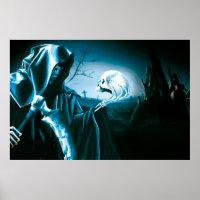 Das grimmige Sensenmann-Poster