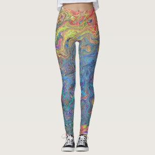 Das Grinch malt Weihnachten Leggings