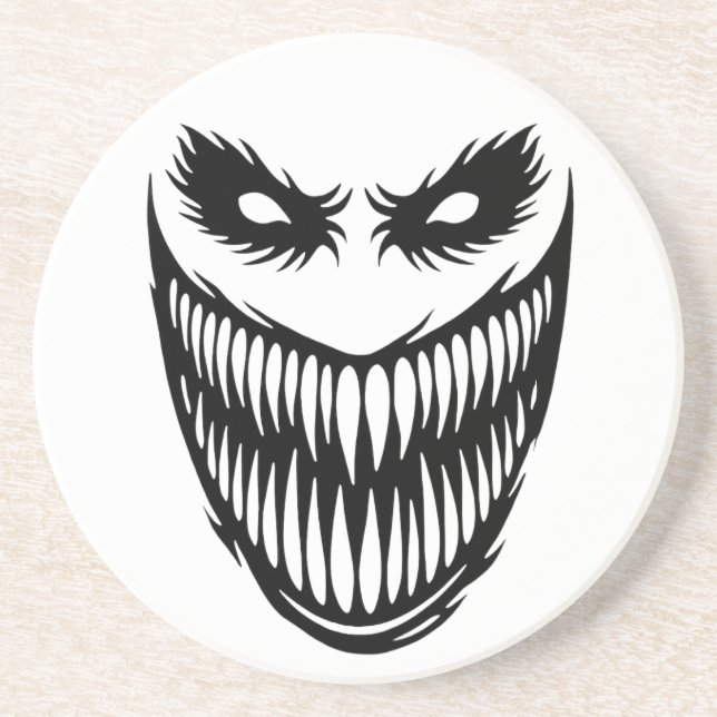 Das Grinsen Getränkeuntersetzer (Vorne)