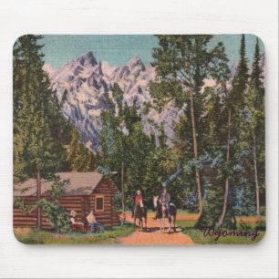 Das großartige Tetons - das Wyoming Mousepad