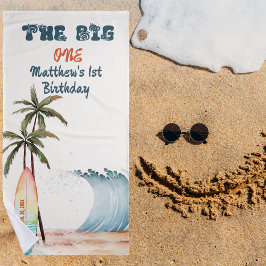 Das große 1-Ozean Wave Surf Beach Handtuch