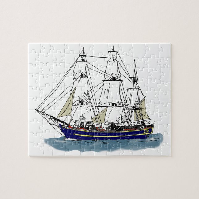 Das große Blau - das große Schiff (Horizontal)