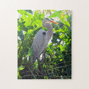 Das große blaue Heron-Puzzle