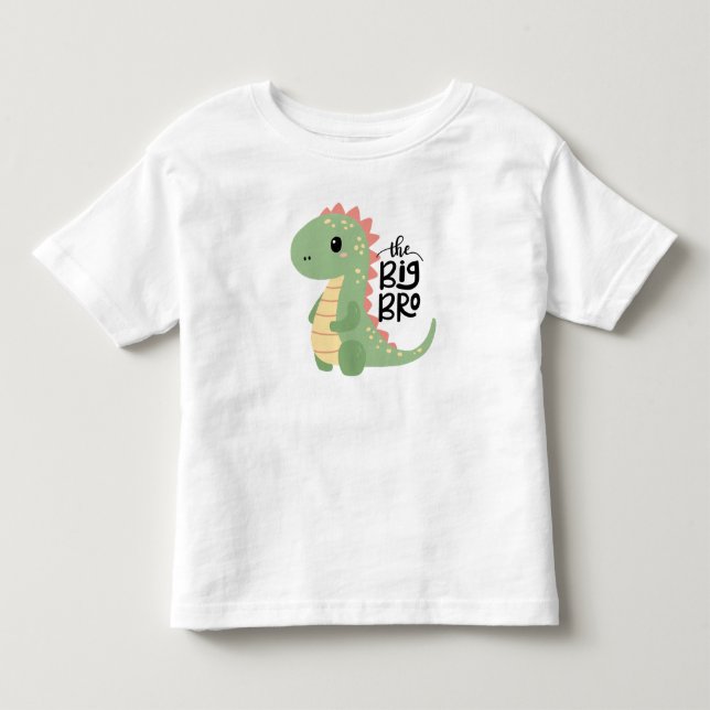 Das große bro-dino-Shirt Kleinkind T-shirt (Vorderseite)