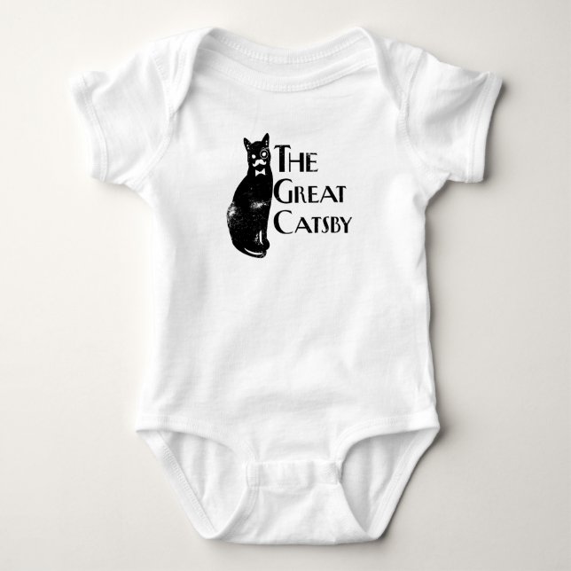 Das große Catsby Baby Strampler (Vorderseite)