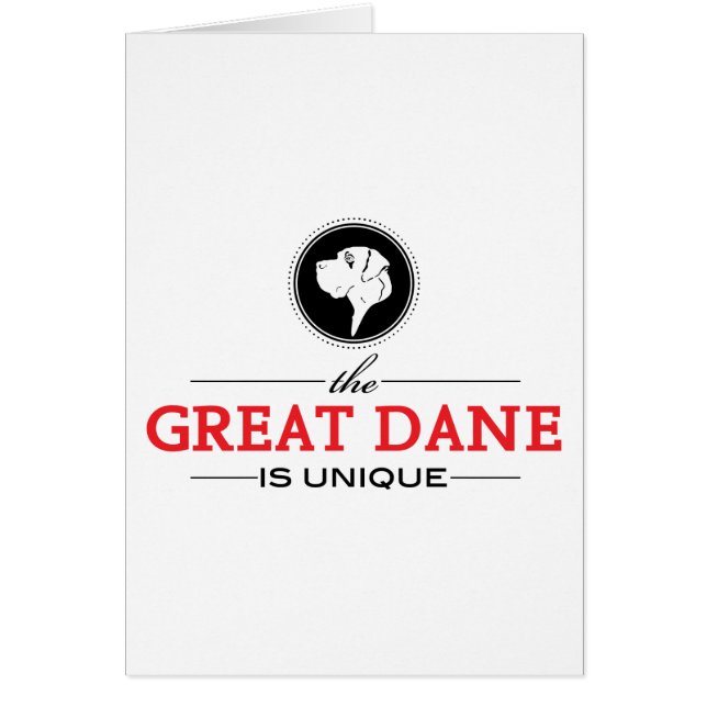 Das große DANE ist einzigartig (Vorne)