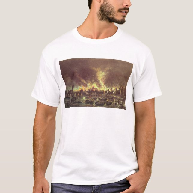 Das große Feuer von London, 1666 T-Shirt (Vorderseite)
