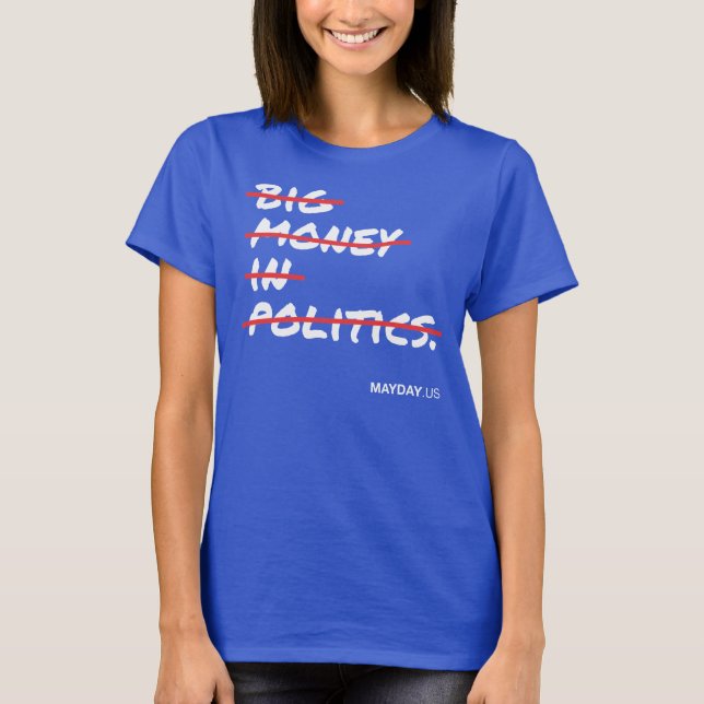 Das große Geld der Frauen im Politik-Shirt - T-Shirt (Vorderseite)