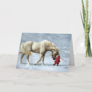 Das große Geschenk Feiertagskarte