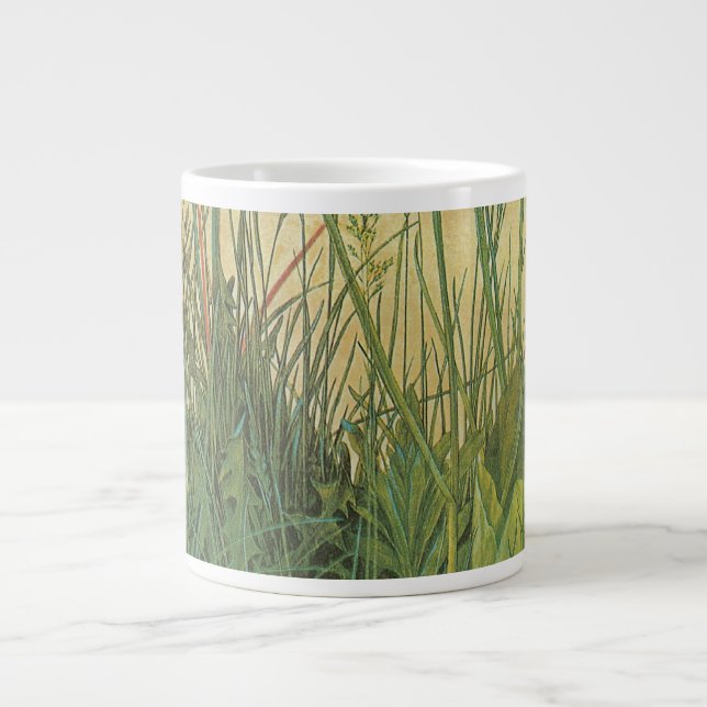 Das große (große) Stück Turf von Albrecht Durer Jumbo-Tasse (Vorderseite)