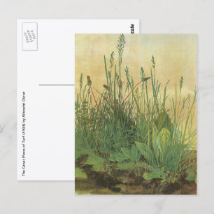 Das große (große) Stück Turf von Albrecht Durer Postkarte