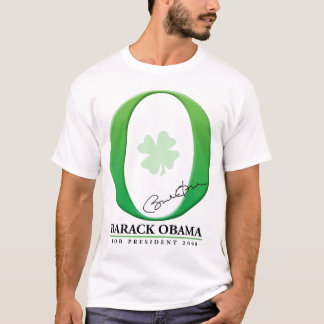 Das große Grün O - Barack Obama für Präsidenten T-Shirt
