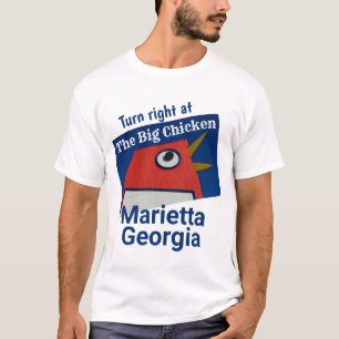 Das große Hühnchen - Marietta GA T-Shirt