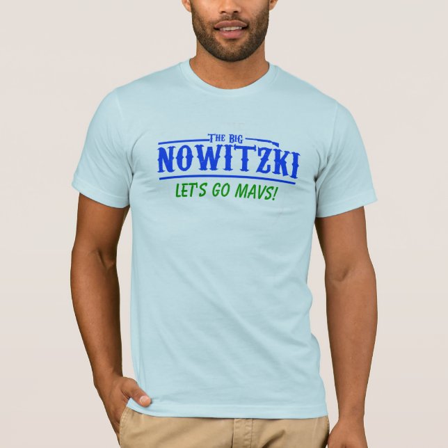 Das große Nowitzki T-Shirt (Vorderseite)