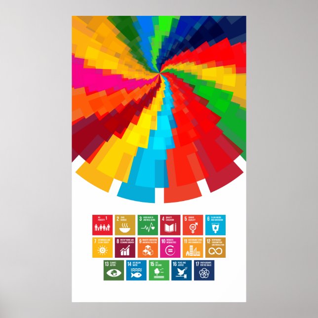 Das große Poster. Poster zu den globalen Zielen (Vorne)