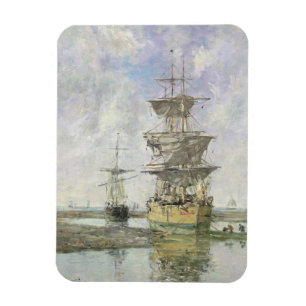Das große Schiff, 1879 (Öl auf Leinwand) Magnet