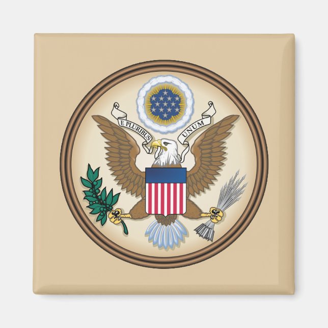 Das große Siegel (ursprünglich) Magnet (Vorne)