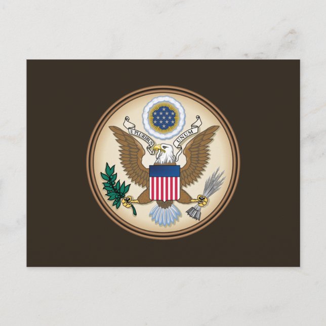 Das große Siegel (ursprünglich) Postkarte (Vorderseite)