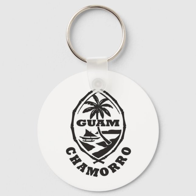 Das große Siegel von Guam Schlüsselanhänger (Vorderseite)