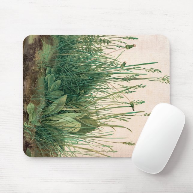 Das große Stück Turf, 1503 von Albrecht Durer Mousepad (Mit Mouse)