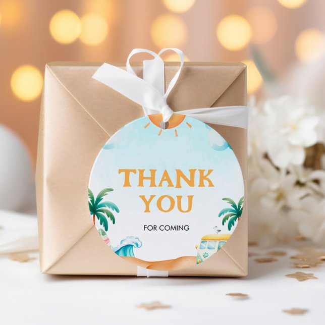 Das Große, Surfen zum Geburtstag Geschenkanhänger (Von Creator hochgeladen)