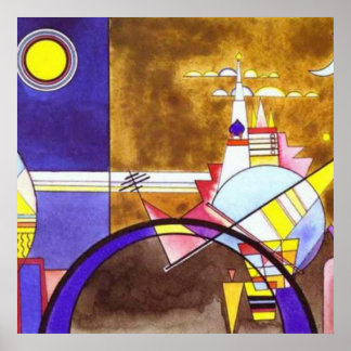 Das große Tor zu Kiew Wassily Kandinsky Poster