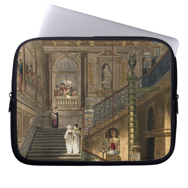 Das große Treppenhaus an Kensington-Palast von Laptopschutzhülle (Vorderseite)