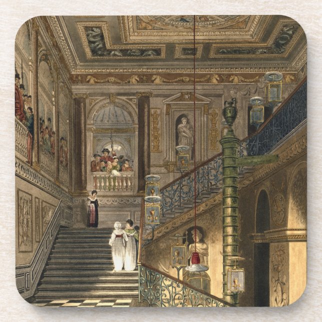 Das große Treppenhaus an Kensington-Palast von Untersetzer (Vorderseite)