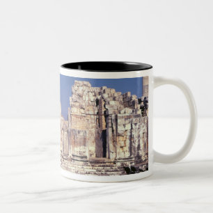 Das große Treppenhaus des Tempels von Apollo Zweifarbige Tasse