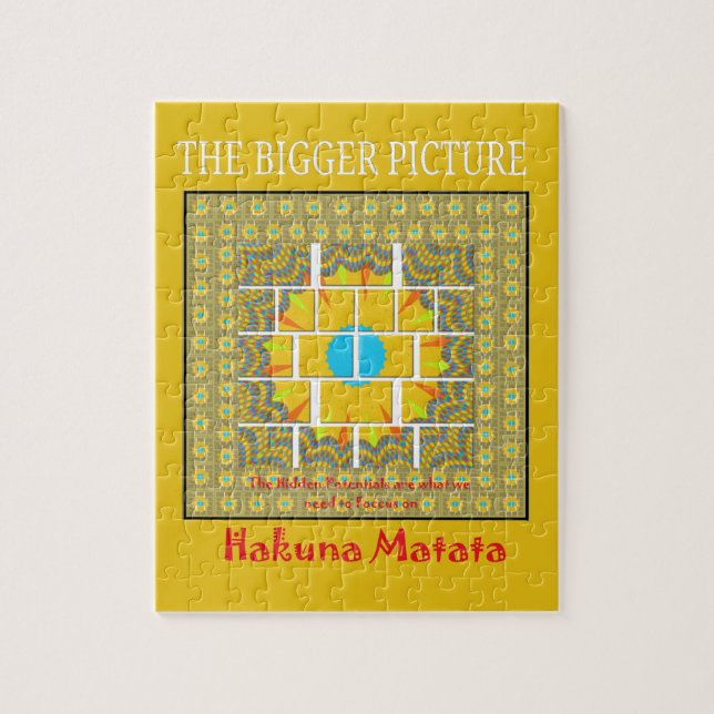 Das größere Bild Kunstprint (Vertikal)