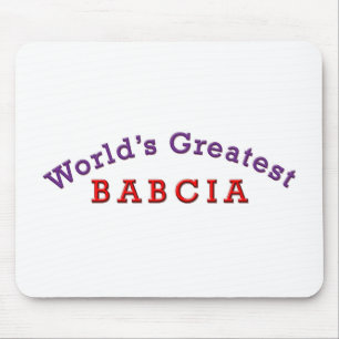 Das größte Babcia der Welt Mousepad