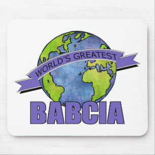 Das größte Babcia der Welt Mousepad