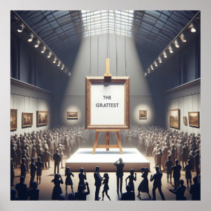 Das größte Bild der Welt Poster