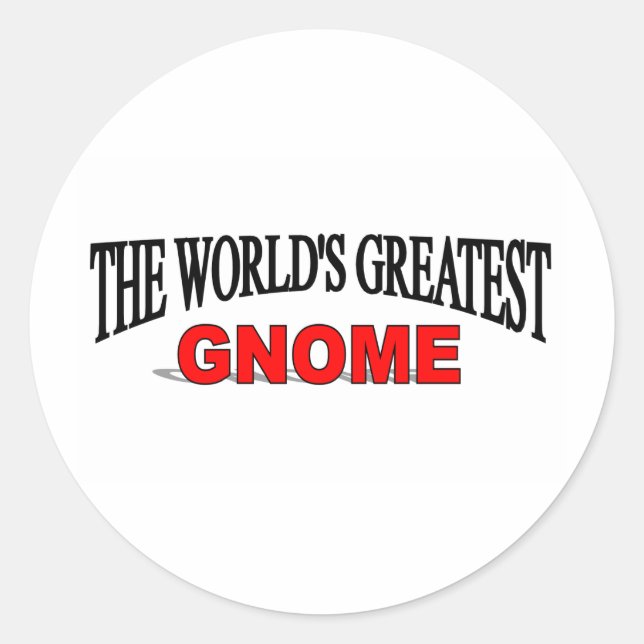 Das größte Erbe der Welt Runder Aufkleber (Vorderseite)