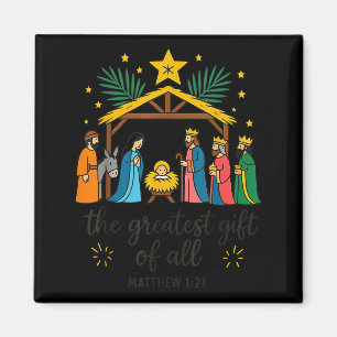 Das größte Geschenk für alle Weihnachtsnativität J Magnet