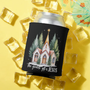 Das größte Geschenk ist Jesus Christus Weihnachtsk Dosenkühler