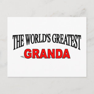 Das größte Granda der Welt Postkarte