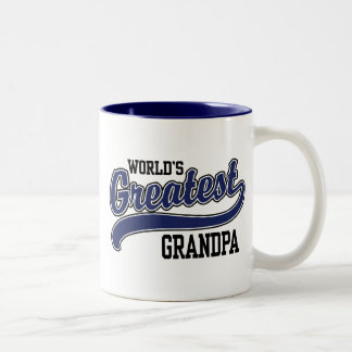 Das größte Großvater der Welt Zweifarbige Tasse