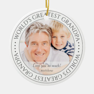 Das größte Großvater des modernen klassischen F Keramik Ornament