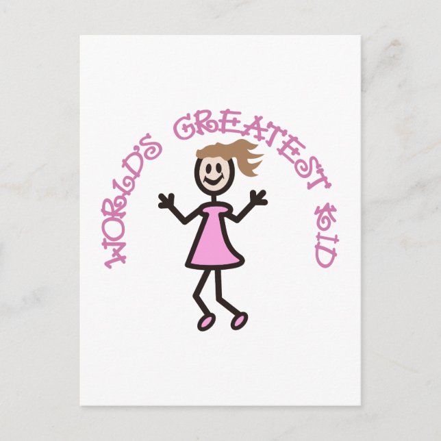 Das größte Kind der Welt Postkarte (Vorderseite)