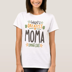 Das größte Moma der Welt für Frauen sieht aus wie T-Shirt