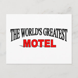 Das größte Motel der Welt Postkarte
