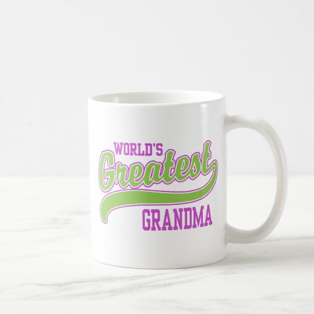 Das größte Oma der Welt Kaffeetasse (Rechts)