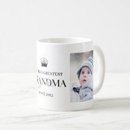 Das größte Oma der Welt seit zwei Fotos Kaffeetasse