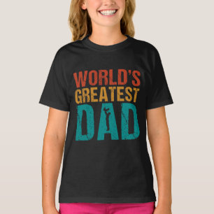 Das größte Retro Grunge Design der Welt für Vater T-Shirt
