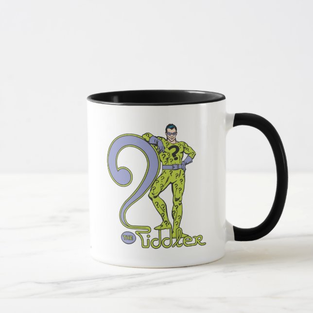 Das Grün von Riddler & Logos Tasse (Rechts)
