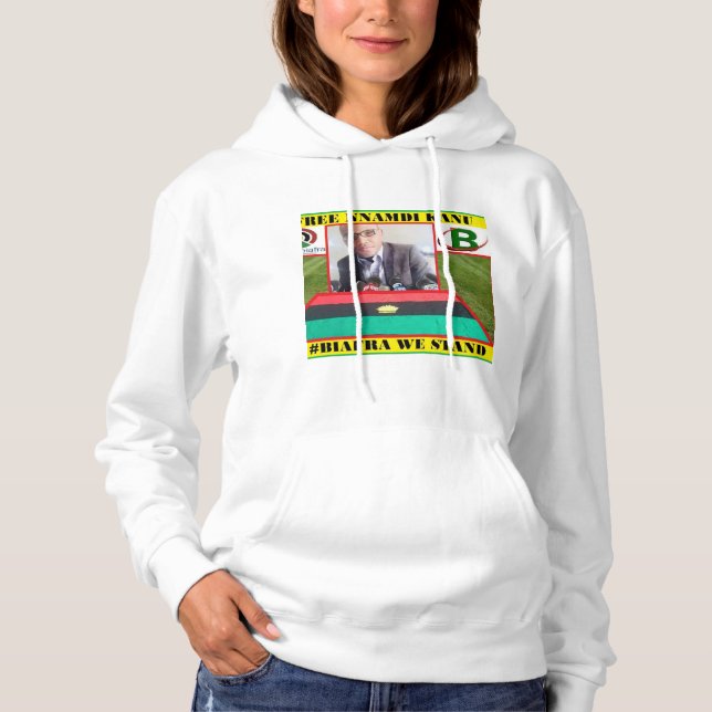Das grundlegende mit Kapuze Sweatshirt Biafra (Vorderseite)